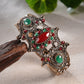 Goldvergoldetes und Diamant Damenarmband