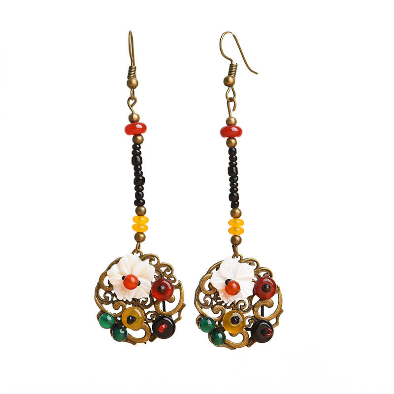 Retro Earrings Literary Earrings
