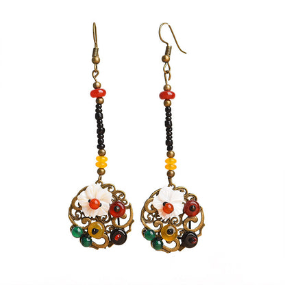 Retro Earrings Literary Earrings