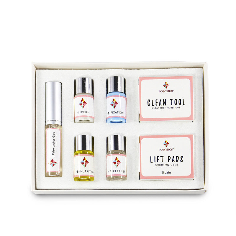 Perm Wimpern-Set