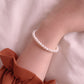 14K Gold Bracelet with Natural Pearl