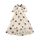 Mädchen Sommerkleid im koreanischen Stil für Kinder - Kurze Ärmel, Prinzessinnenlook