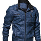 Leather jacket for men by Momenti Istantanei