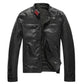 Leather leather jacket for men, short leather jacket