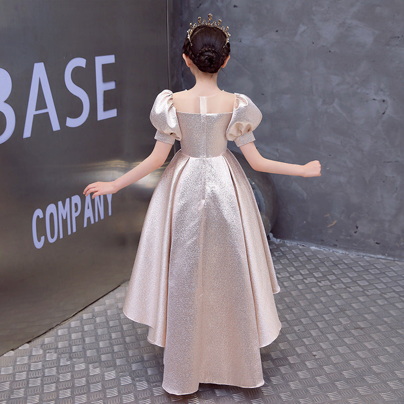 Puffärmel Kleid für kleine Prinzessinnen - Mädchen Catwalk-Style