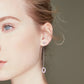 Pendientes largos de péndulo para mujer