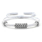 Gold und Silber Runde Paar-Armband