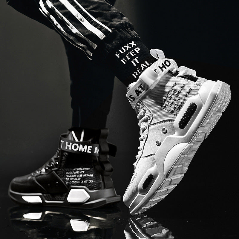 Men's All-Match Sports Comfortable Casual Shoes – Vielseitige High-Top-Freizeitschuhe für Sport und Alltag