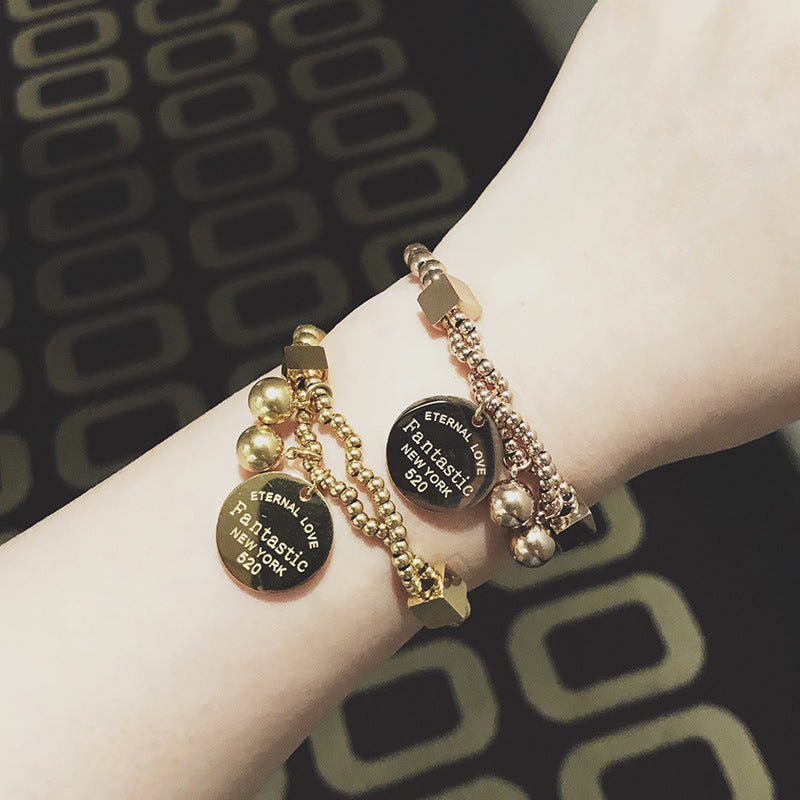 Goldmünzen Elastisches Armband
