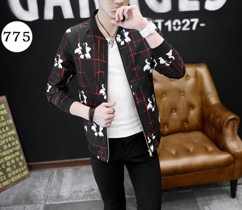 Printed men's jacket