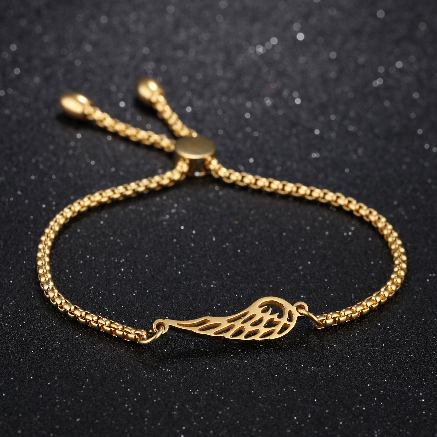 Roségold Feder Armband