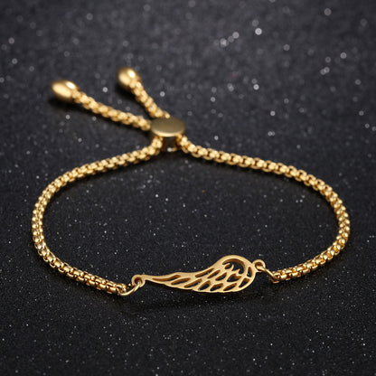 Roségold Feder Armband