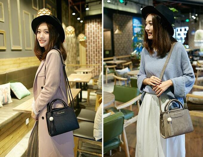 Bolso de mujer de moda: bolso elegante con detalles elegantes