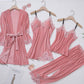 Sexy Pyjama-Set aus Goldsamt