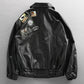 Chaqueta motera estilo callejero europeo-americano: diseño informal para hombre