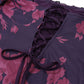 Tailliertes Kleid mit Print und Nahtdetails