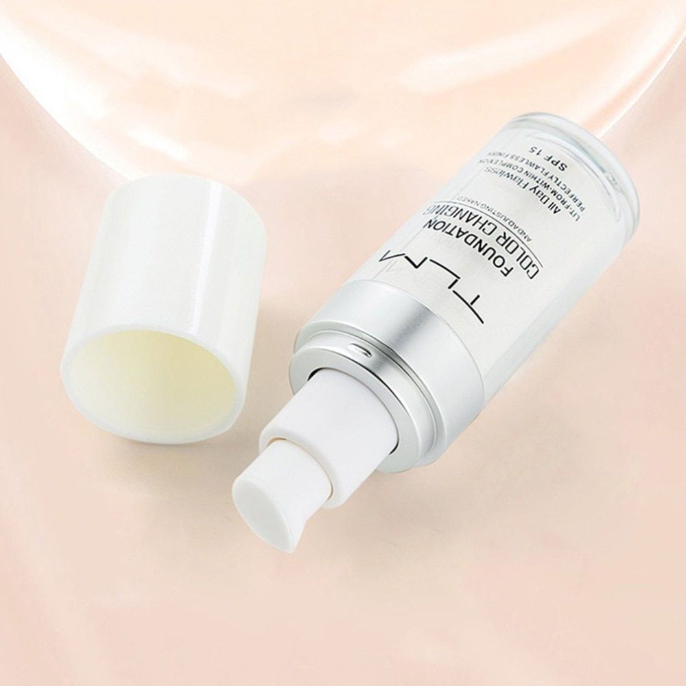 Temperatur Flüssige Foundation Concealer Tragbare Natürliche Farbe Makeup Foundation BB Concealer