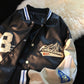 Chaqueta de béisbol Street Loose Colorblock para hombre