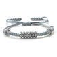 Gold und Silber Runde Paar-Armband