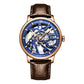 Elegant automatic watch with fascinating design