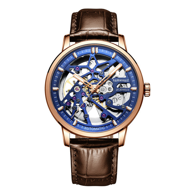 Elegant automatic watch with fascinating design