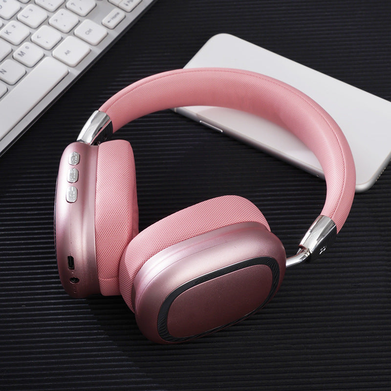 Bluetooth Over-Ear Subwoofer Headset – Stilvoll und Drahtlos