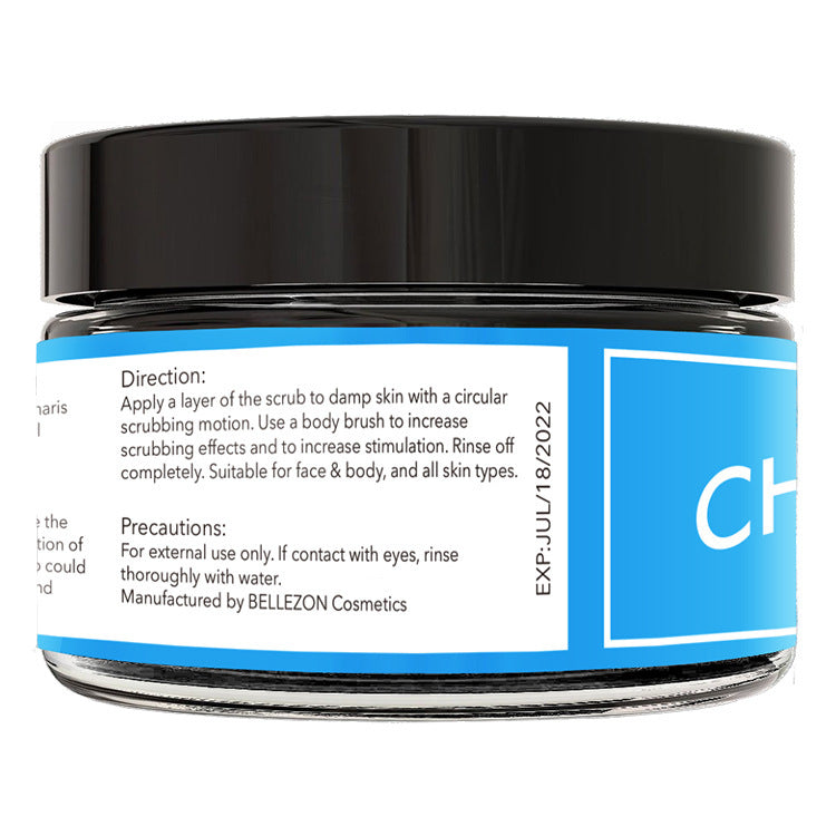 Bamboo Charcoal Face Scrub Exfoliating Gel für Hautpflege