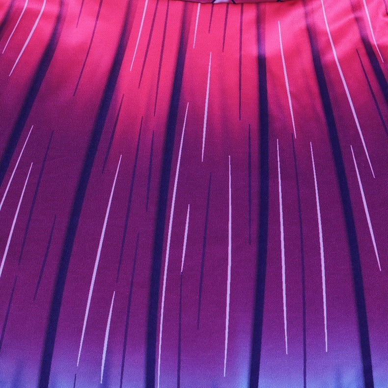 Meerjungfrau-Farben Tank-Top Kleid