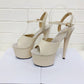 Sexy High-Heel-Plateausandalen – Elegante Lackleder-Schuhe für Damen mit Peep-Toe-Design