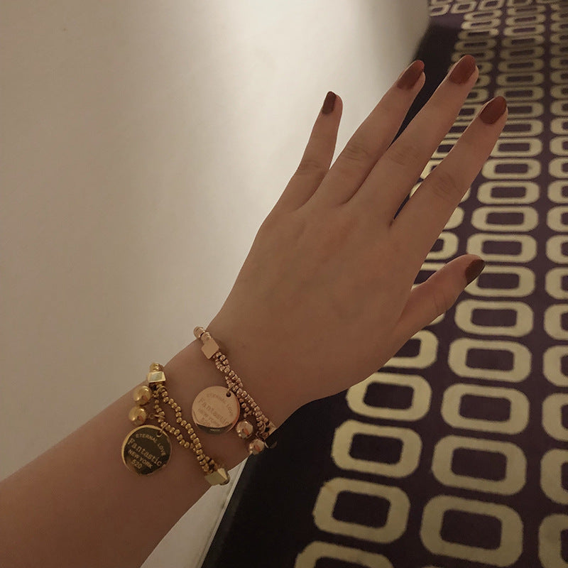 Goldmünzen Elastisches Armband
