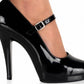 Elegante Plateau-Pumps mit Schnalle – Perfekte Damenschuhe für Bühne, Hochzeit und besondere Anlässe