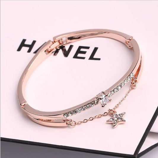 rose gold fashion bracelet