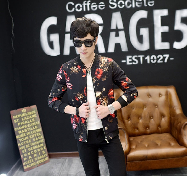 Printed men's jacket