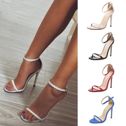 Elegant high-heel sandals – stylish women's shoes for special occasions