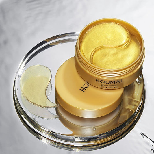 Houmai Lady 24k Goldene Augenmaske Pflege Feuchtigkeitsspendende Hautpflege