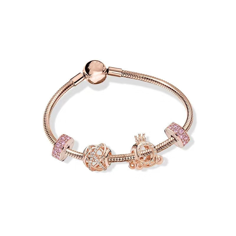 Perlen DIY Armband – Glitzerndes Elegantes Charm-Armband