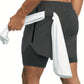 Vielseitige Sommer-Shorts mit Reißverschlusstasche – Dein ultimativer Workout-Begleiter