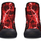 Hochwertige High-Top-Canvas-Schuhe mit Farbverlauf – Unisex