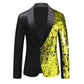 men's sequin jacket dance suit