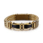 Goldenes Edelstahl-Armband für Herren – Modern und Stilvoll