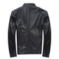 Casual leather jacket
