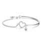 Herzförmiges Damenarmband aus Sterlingsilber – Eleganz für jeden Anlass