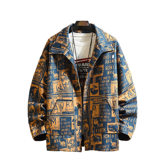 Chaqueta oversize con solapa original