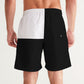 Grafisches Schachmuster Schwarz & Weiß – Klassische 7"= 18 cm, Herren-Boxershort
