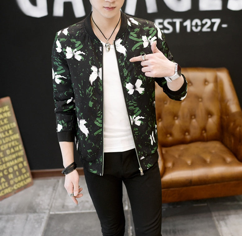 Printed men's jacket
