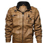 Leather jacket for men by Momenti Istantanei