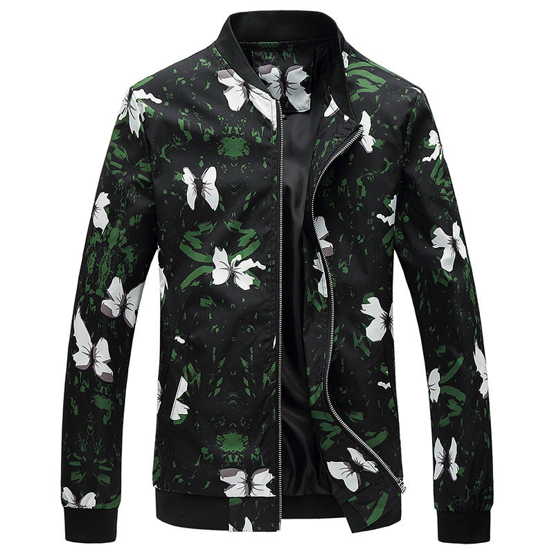 Printed men's jacket
