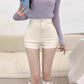 Damen High-Waist Slimming Shorts – Elegant und Komfortabel