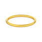 18K Goldring mit Farbakzent – Schlichte Eleganz