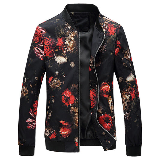 Chaqueta estampada para hombre.